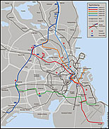 Forslag til trafiknet i Kbenhavn