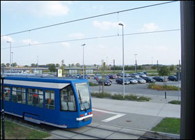 Parker og rejs-aml&aelig;g i Rostock 
Foto: Morten Engelbrecht, d. 16.10.06