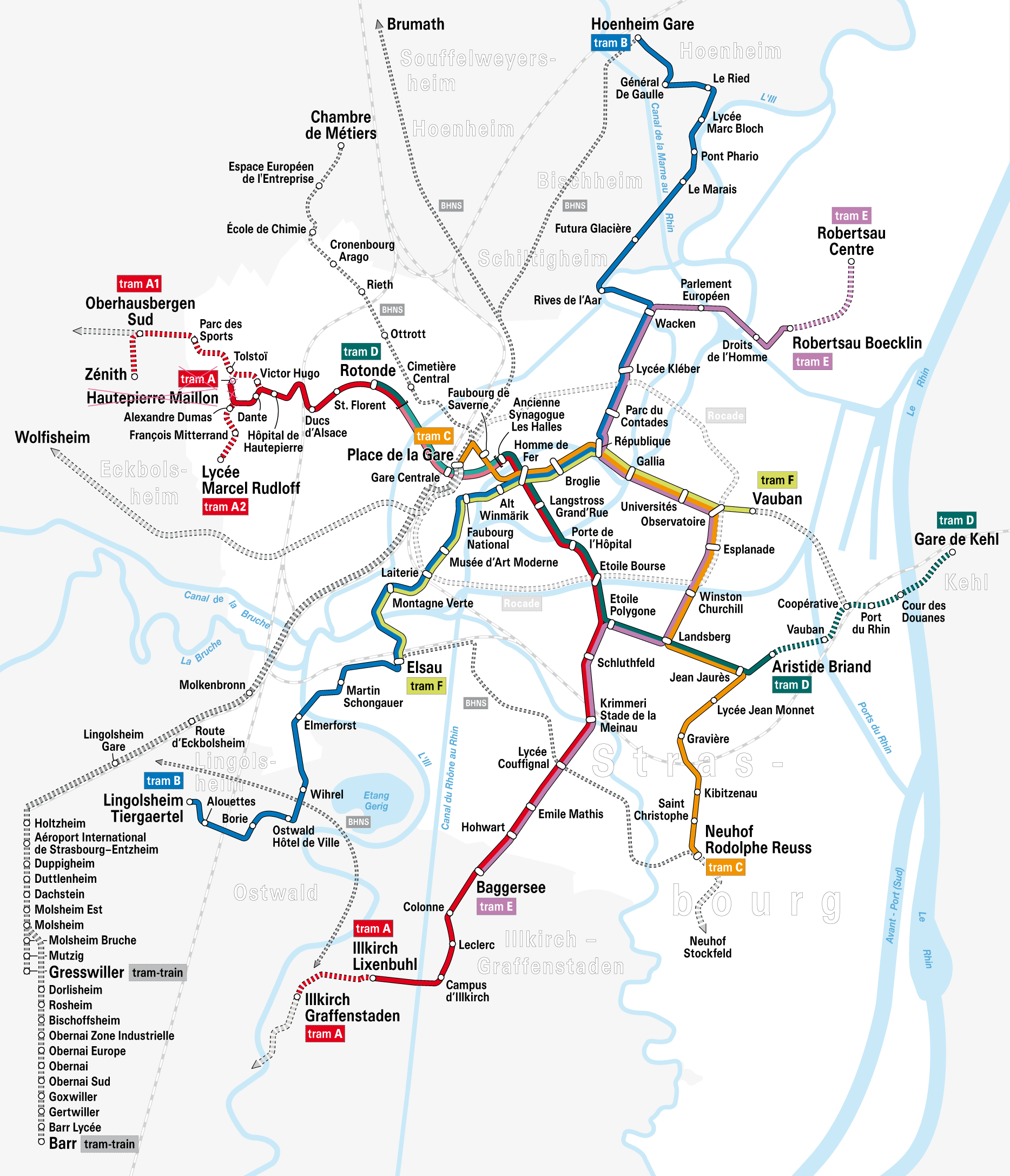 Sporvognslinierne efter 2016
